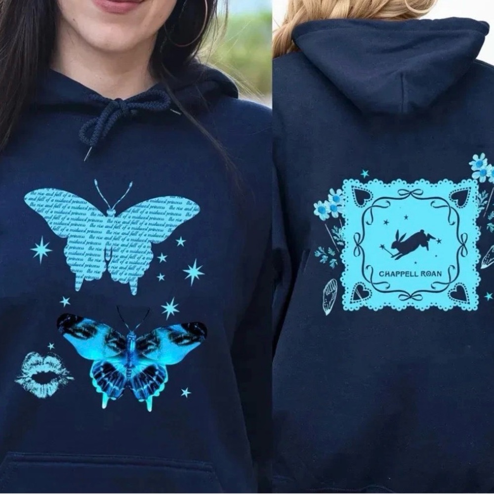 Chapelle Roan butterfly hoodie
